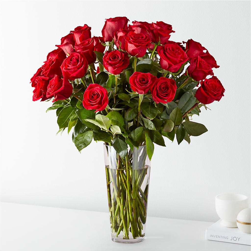 Long Stem Red Rose Bouquet – TIGERLILY'S FLOWERS, Broken Arrow OK