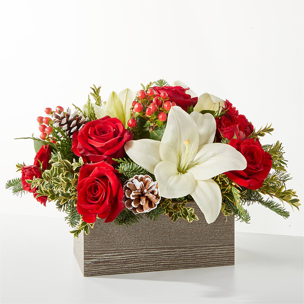 Snowy Wonderland Bouquet – TIGERLILY'S FLOWERS, Broken Arrow OK