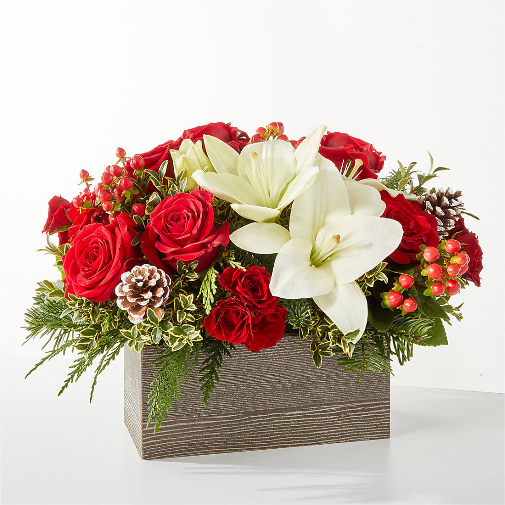 Snowy Wonderland Bouquet – TIGERLILY'S FLOWERS, Broken Arrow OK
