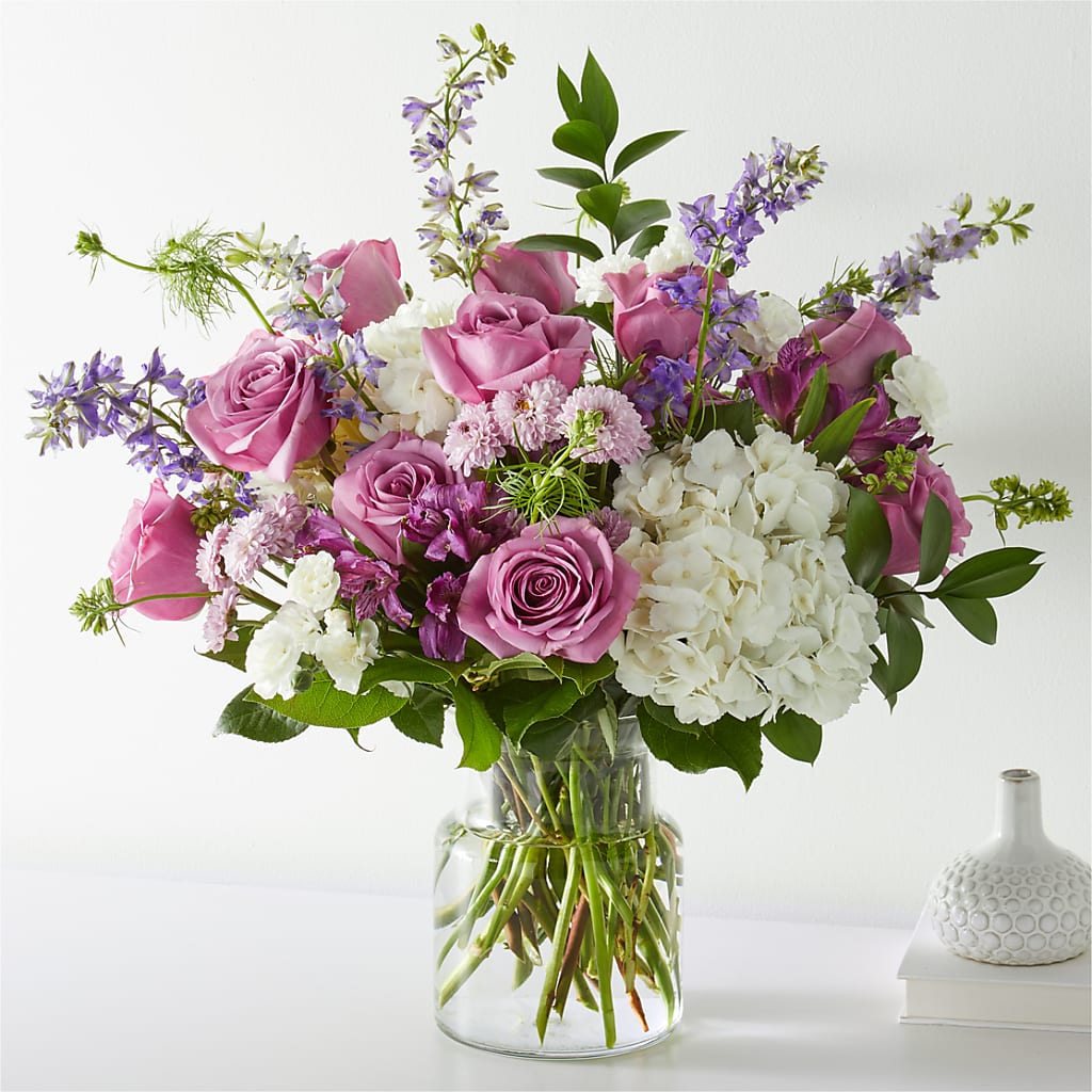 Violet Caress Bouquet – TIGERLILY'S FLOWERS, Broken Arrow OK