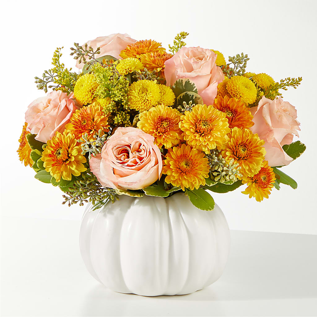 Peachy Pumpkin – TIGERLILY'S FLOWERS, Broken Arrow OK