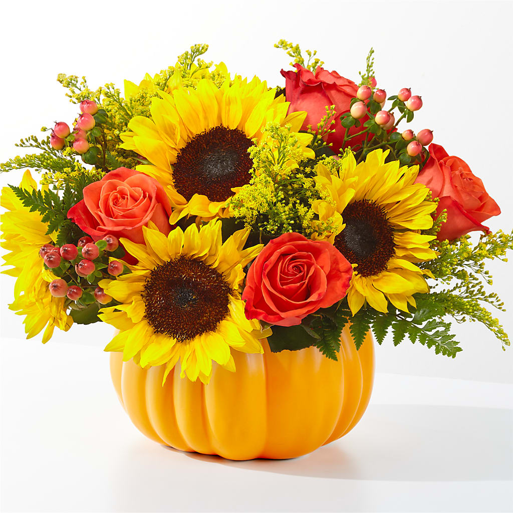 Pick of the Patch Pumpkin Bouquet – TIGERLILY'S FLOWERS, Broken Arrow OK