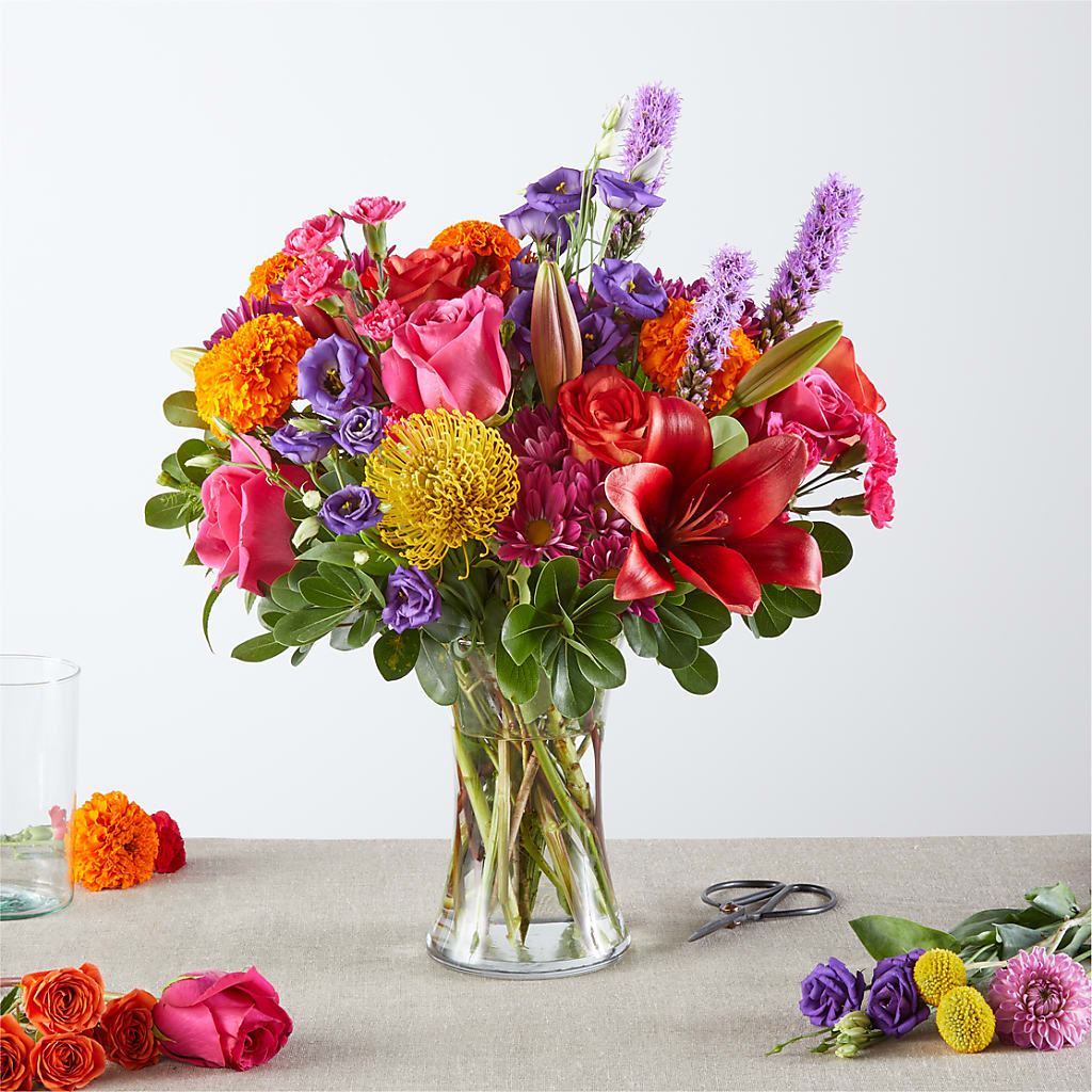 Feast of Color – A Florist Original – TIGERLILY'S FLOWERS, Broken Arrow OK