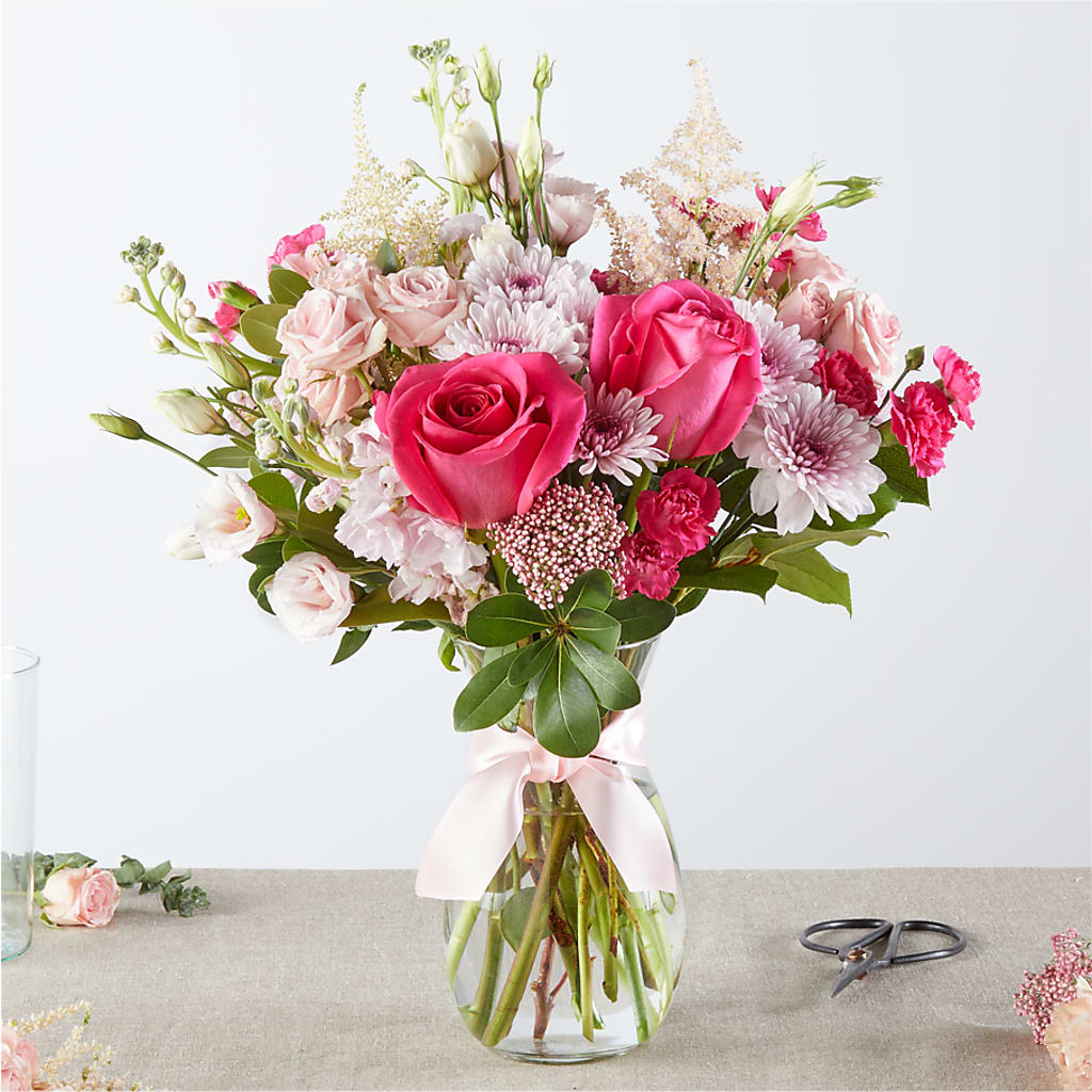 Pink Ribbon - A Florist Original – TIGERLILY'S FLOWERS, Broken Arrow OK