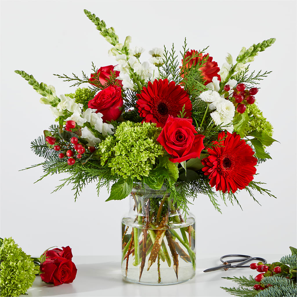 Merry Moment Bouquet – A Florist Original – TIGERLILY'S FLOWERS, Broken Arrow OK
