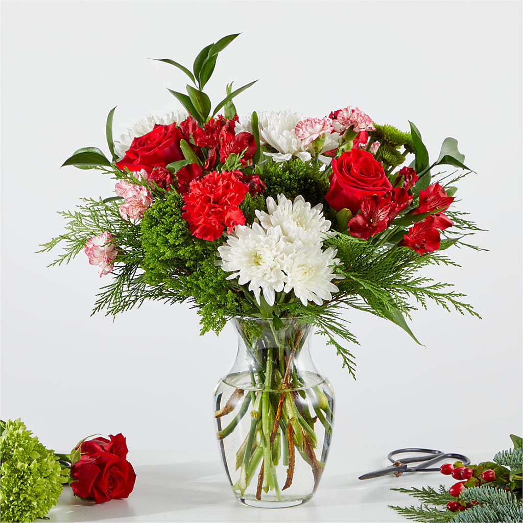 Merry Moment Bouquet – A Florist Original – TIGERLILY'S FLOWERS, Broken Arrow OK