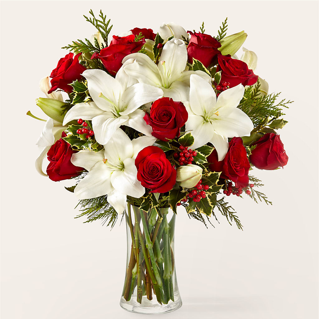 Sparkling Snowflakes Bouquet – TIGERLILY'S FLOWERS, Broken Arrow OK