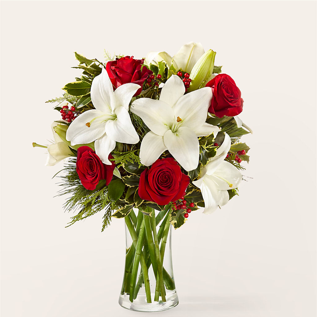 Sparkling Snowflakes Bouquet – TIGERLILY'S FLOWERS, Broken Arrow OK