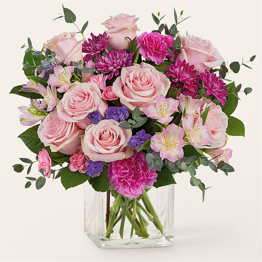 Rosy Radiance Bouquet – TIGERLILY'S FLOWERS, Broken Arrow OK