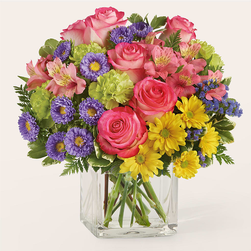 Candy Jar Bouquet – TIGERLILY'S FLOWERS, Broken Arrow OK