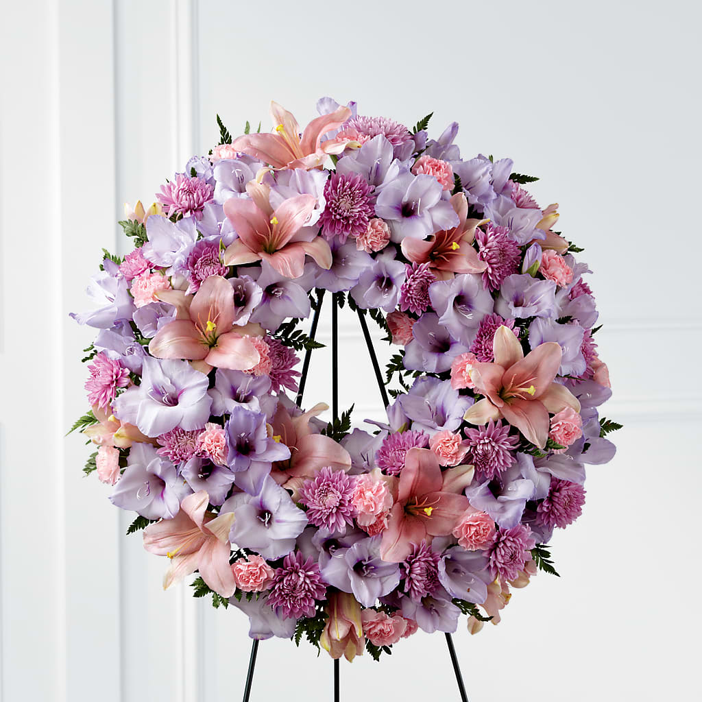Beloved Friend Wreath – TIGERLILY'S FLOWERS, Broken Arrow OK