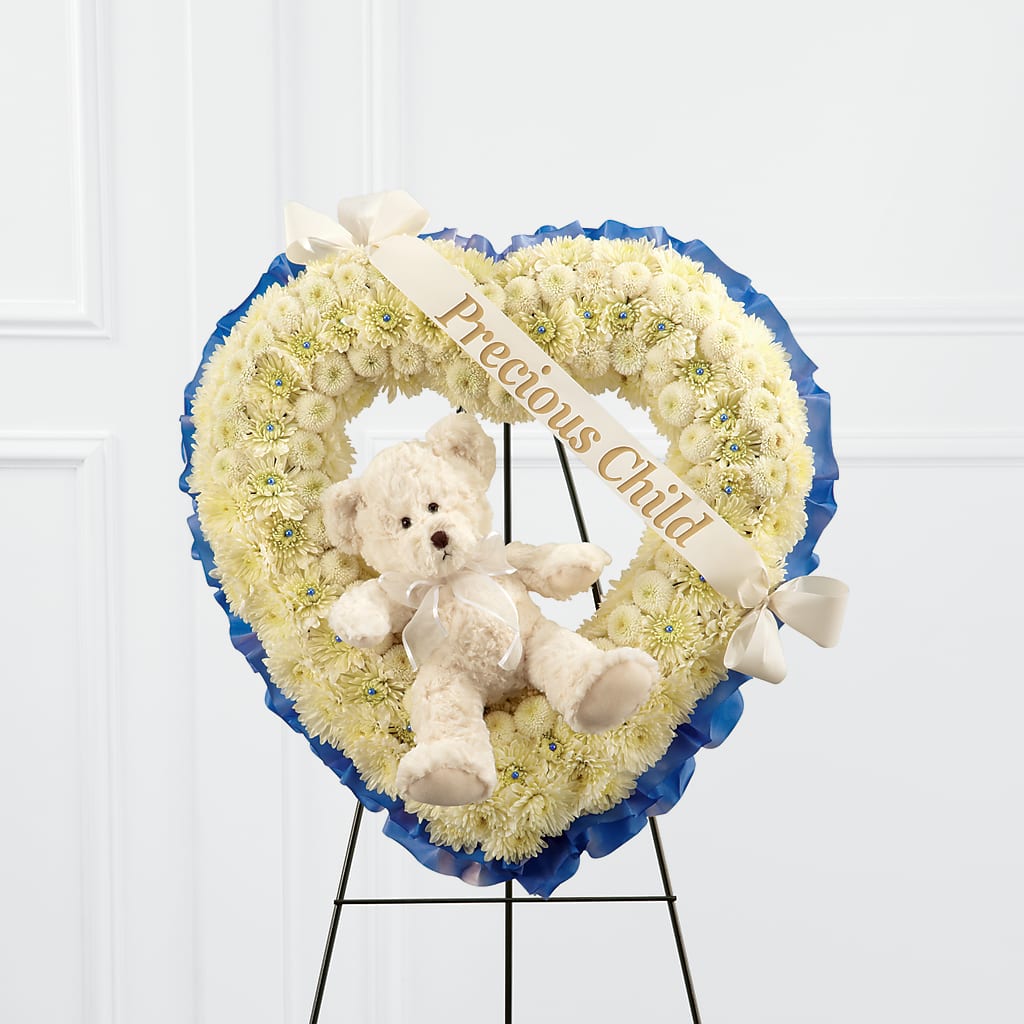 Precious Child Standing Heart – TIGERLILY'S FLOWERS, Broken Arrow OK