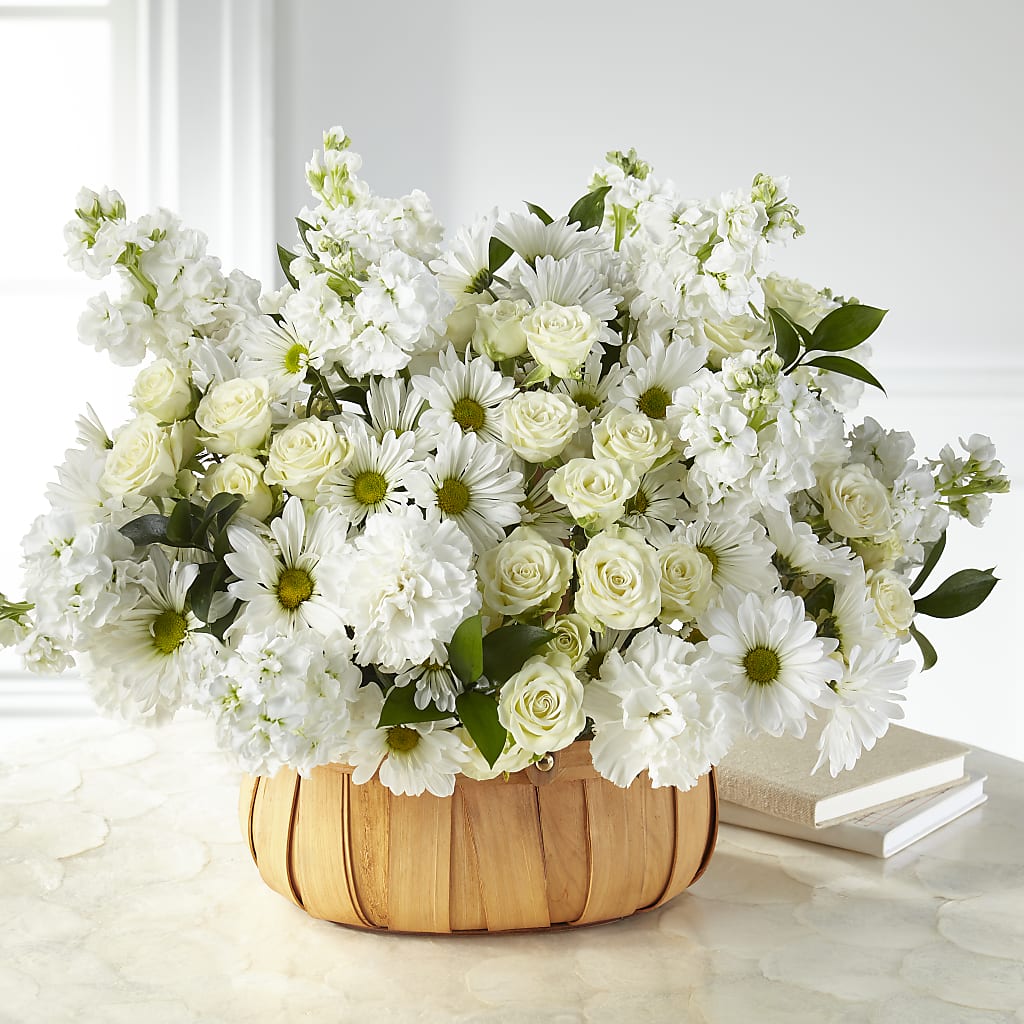 Graceful Garden Basket – TIGERLILY'S FLOWERS, Broken Arrow OK