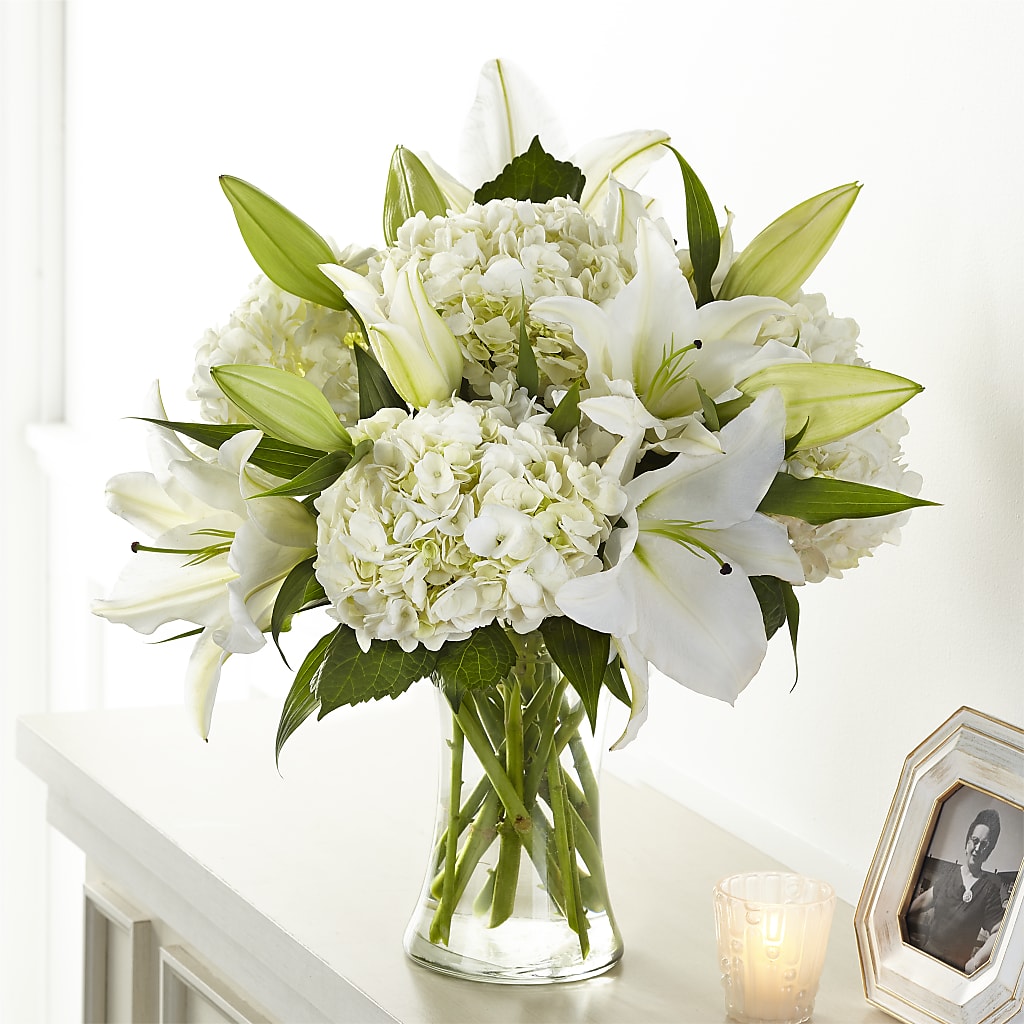 Compassionate Lily Bouquet – TIGERLILY'S FLOWERS, Broken Arrow OK