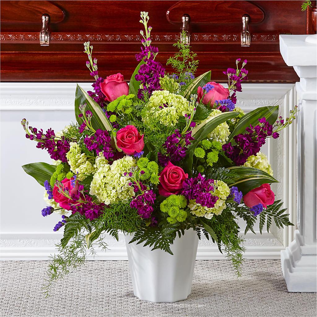 Beautiful Horizons Floor Basket – TIGERLILY'S FLOWERS, Broken Arrow OK