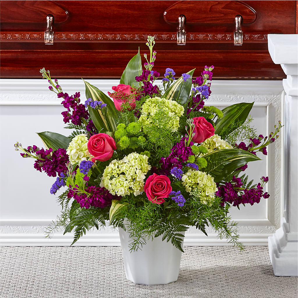 Beautiful Horizons Floor Basket – TIGERLILY'S FLOWERS, Broken Arrow OK