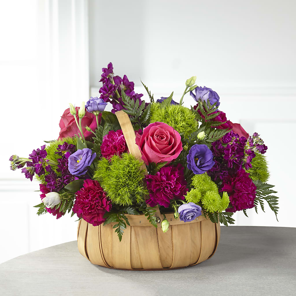 Serene Sanctuary Basket – TIGERLILY'S FLOWERS, Broken Arrow OK