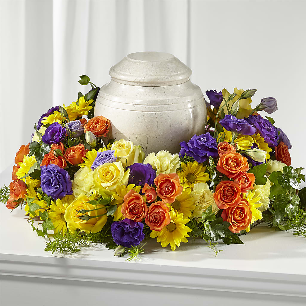 Blossoms of Remembrance Cremation Adornment – TIGERLILY'S FLOWERS, Broken Arrow OK