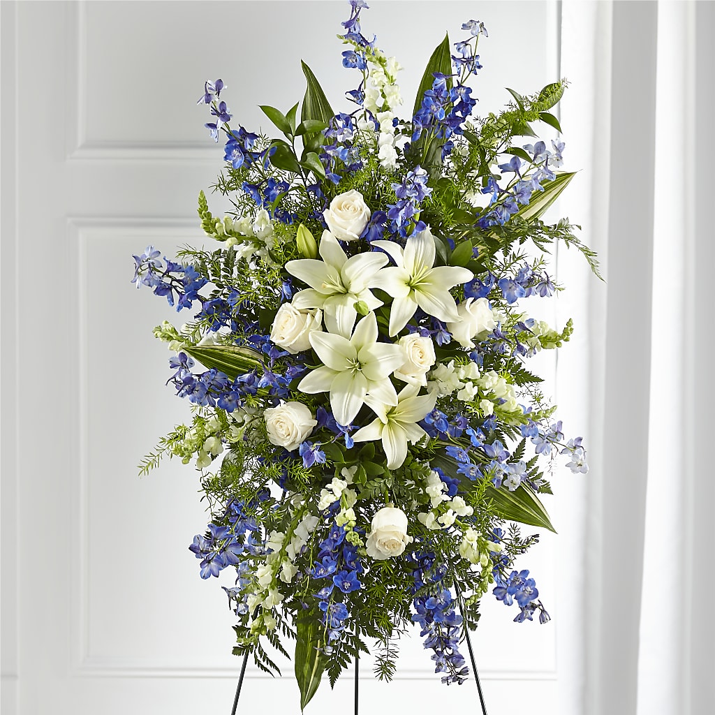 Faithful Friend Standing Spray – TIGERLILY'S FLOWERS, Broken Arrow OK