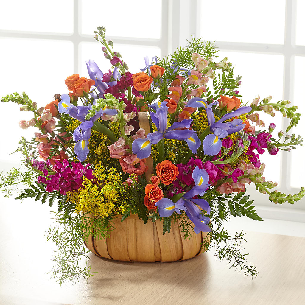 Garden of Life Basket – TIGERLILY'S FLOWERS, Broken Arrow OK