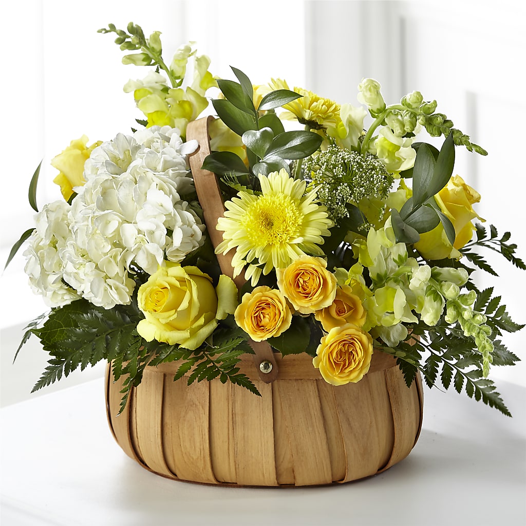 Rustic Remembrance Basket – TIGERLILY'S FLOWERS, Broken Arrow OK