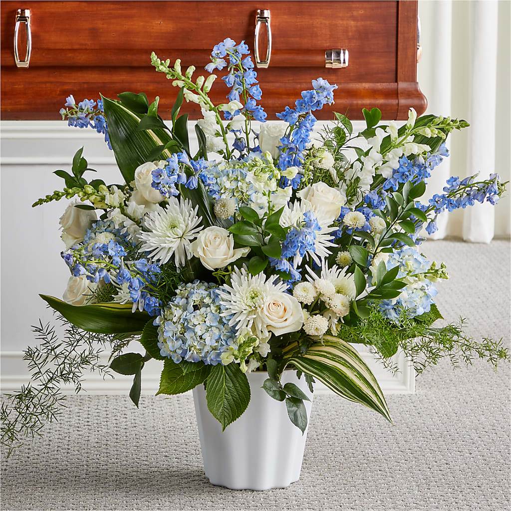 Everlasting Memories Floor Basket – TIGERLILY'S FLOWERS, Broken Arrow OK