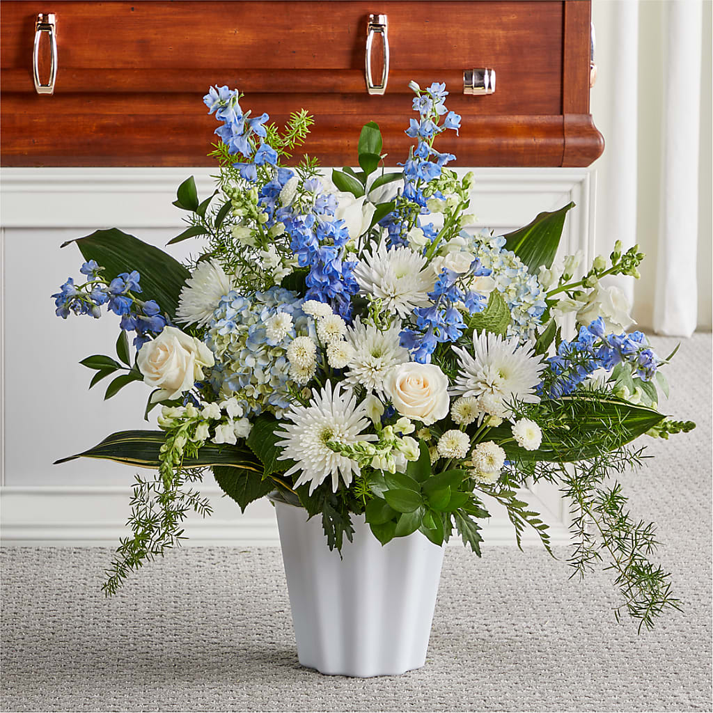 Everlasting Memories Floor Basket – TIGERLILY'S FLOWERS, Broken Arrow OK