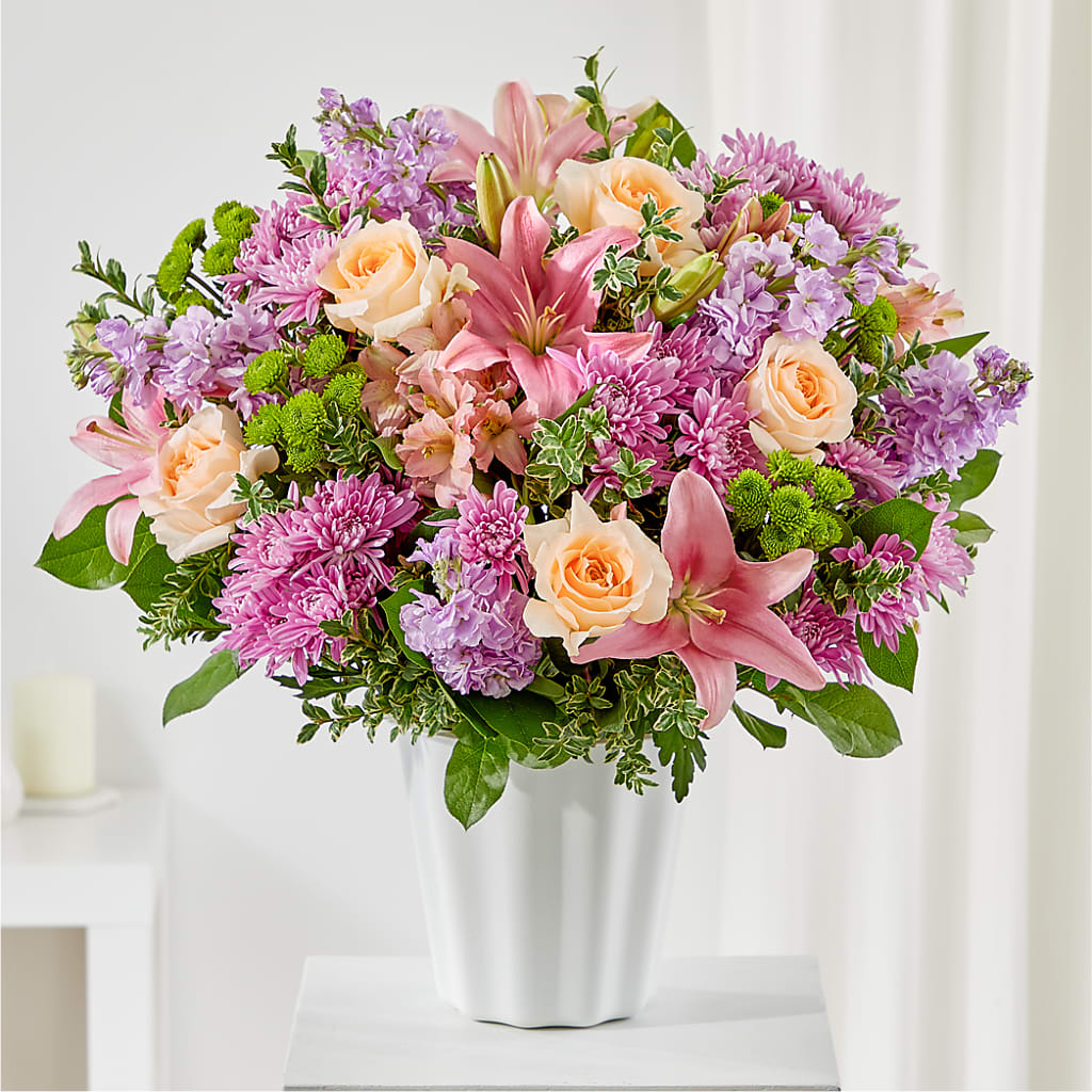 Supportive Embrace Tabletop Basket – TIGERLILY'S FLOWERS, Broken Arrow OK