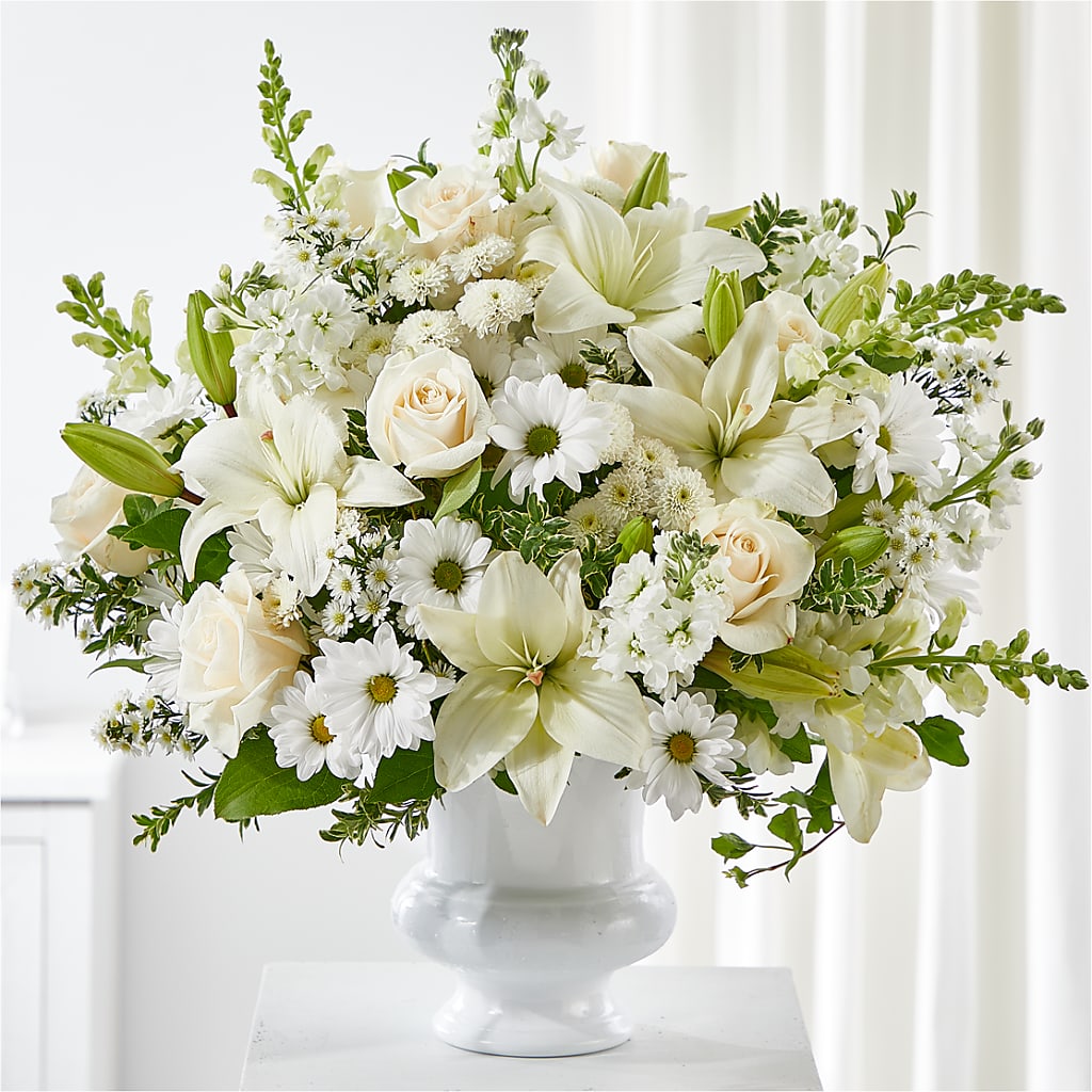 Uplifting Urn Arrangement – TIGERLILY'S FLOWERS, Broken Arrow OK