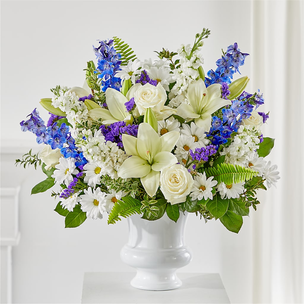 Expressions of Hope Urn Arrangement – TIGERLILY'S FLOWERS, Broken Arrow OK