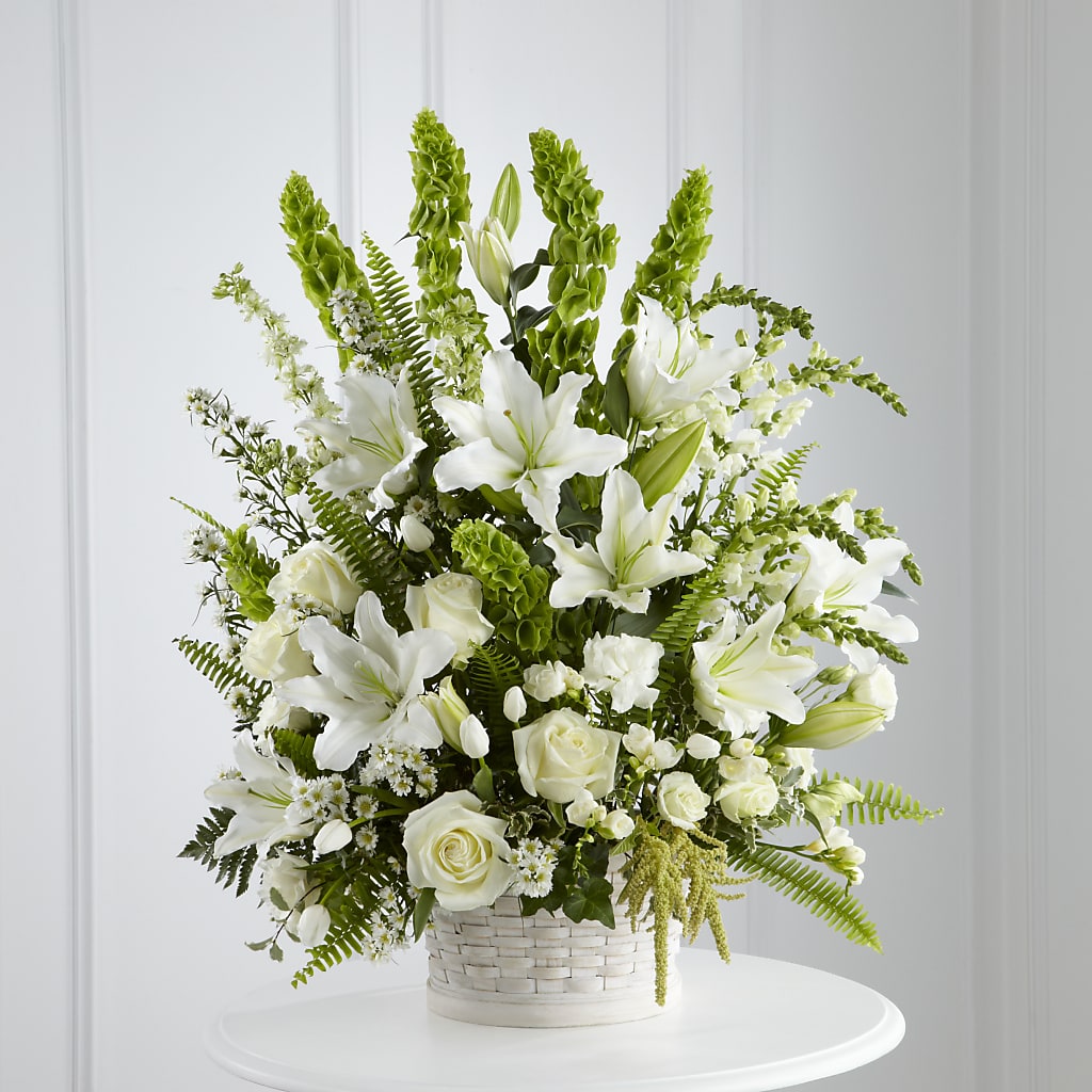 In Our Thoughts Arrangement – TIGERLILY'S FLOWERS, Broken Arrow OK
