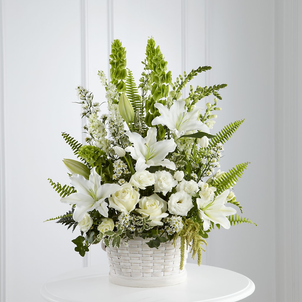 In Our Thoughts Arrangement – TIGERLILY'S FLOWERS, Broken Arrow OK