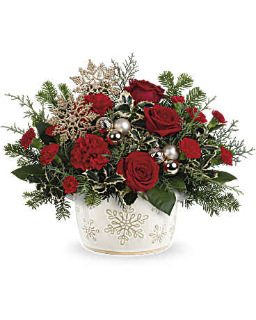 Snowflake Symphony – TIGERLILY'S FLOWERS, Broken Arrow OK