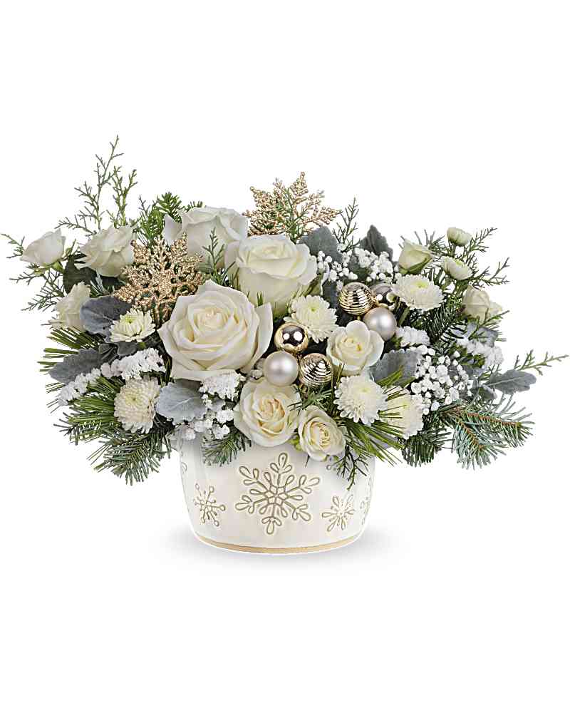Starry Snowflakes – TIGERLILY'S FLOWERS, Broken Arrow OK