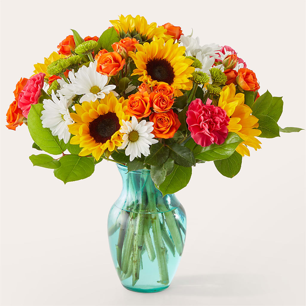 Sun-drenched Blooms Bouquet – TIGERLILY'S FLOWERS, Broken Arrow OK