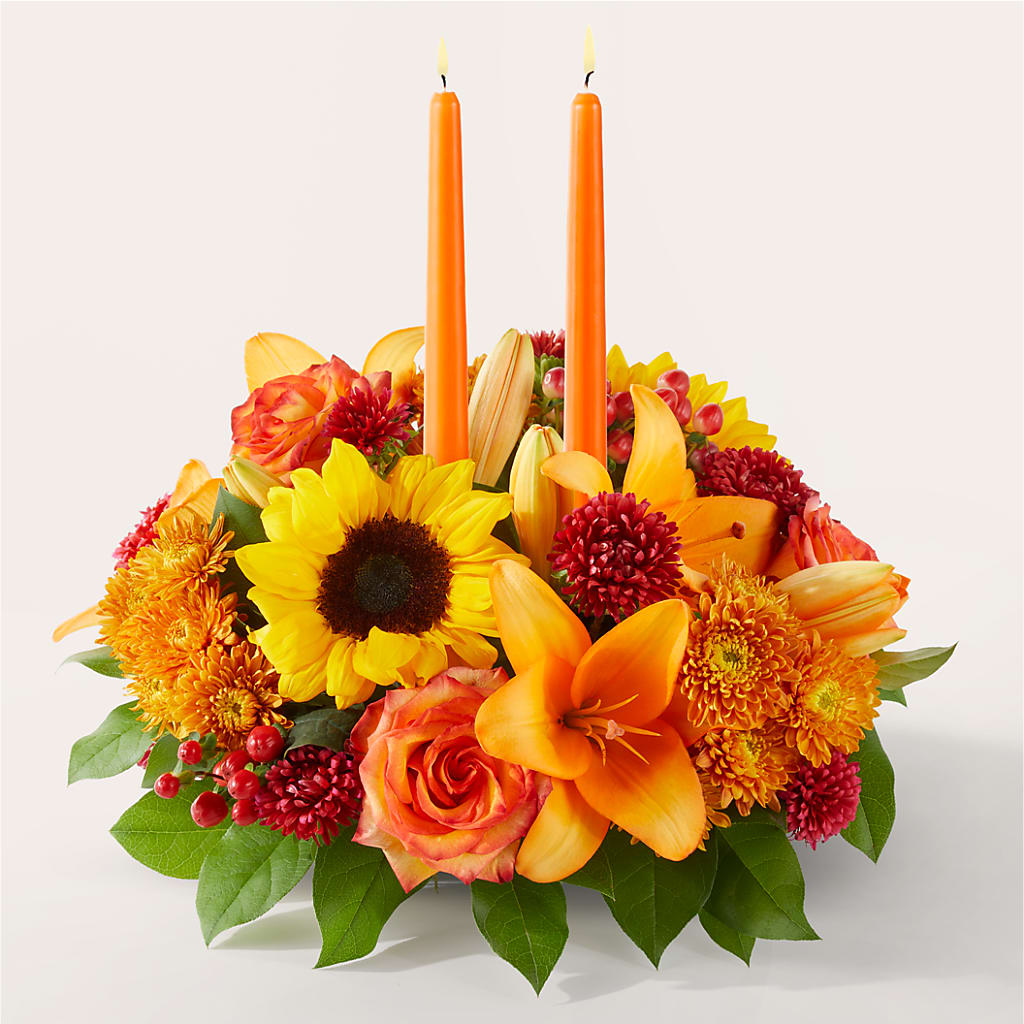 Grateful Centerpiece – TIGERLILY'S FLOWERS, Broken Arrow OK