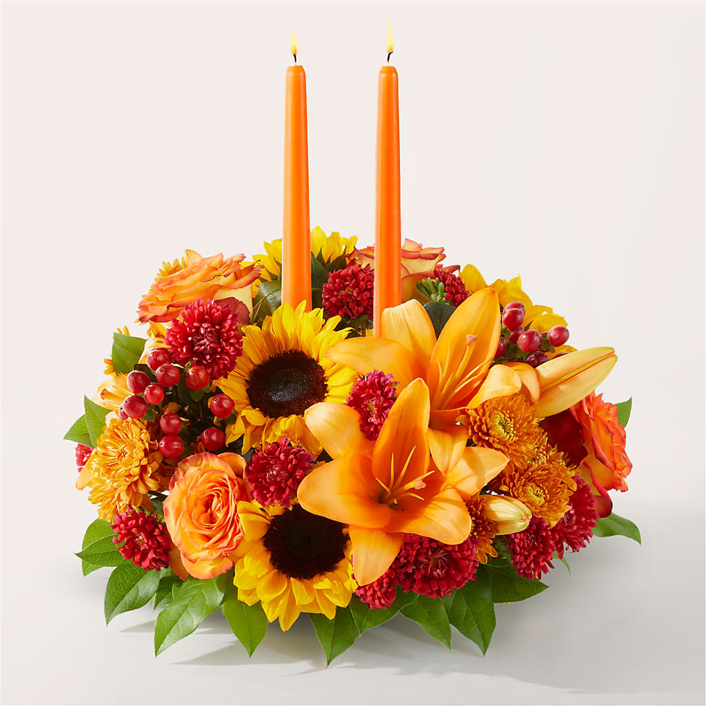 Grateful Centerpiece – TIGERLILY'S FLOWERS, Broken Arrow OK
