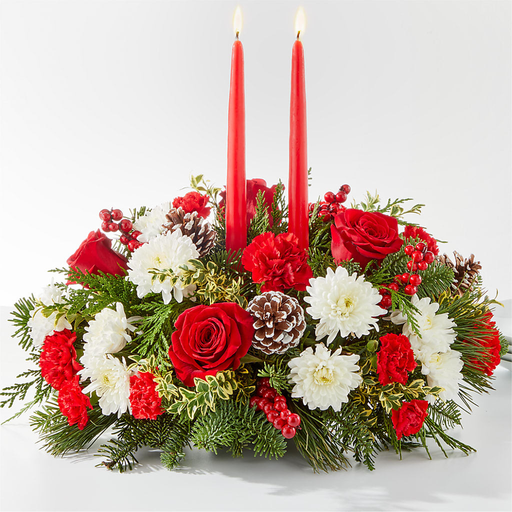 Holiday Soiree Centerpiece – TIGERLILY'S FLOWERS, Broken Arrow OK