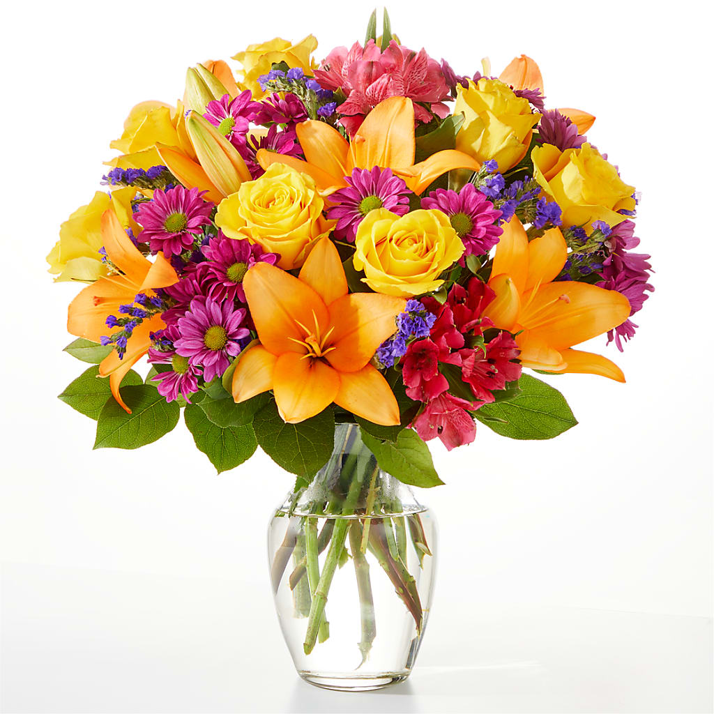 Colorful Visions Bouquet – TIGERLILY'S FLOWERS, Broken Arrow OK