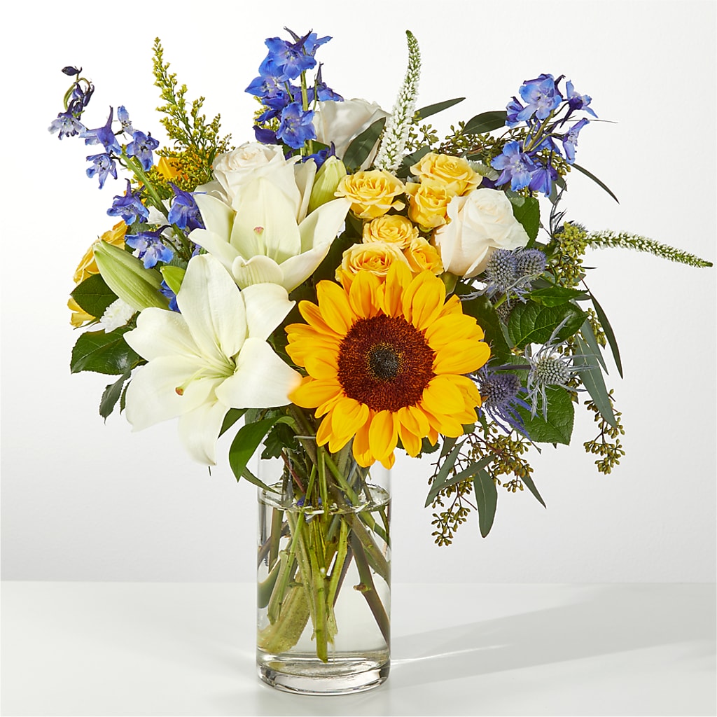 Wonderfully Sunny Bouquet – TIGERLILY'S FLOWERS, Broken Arrow OK
