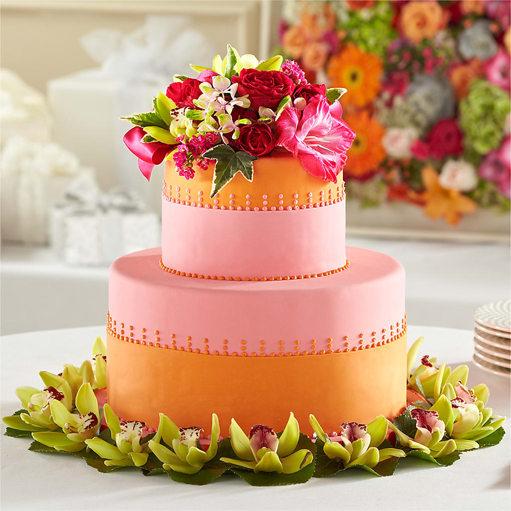 Sweet Citrus Cake Decor – TIGERLILY'S FLOWERS, Broken Arrow OK