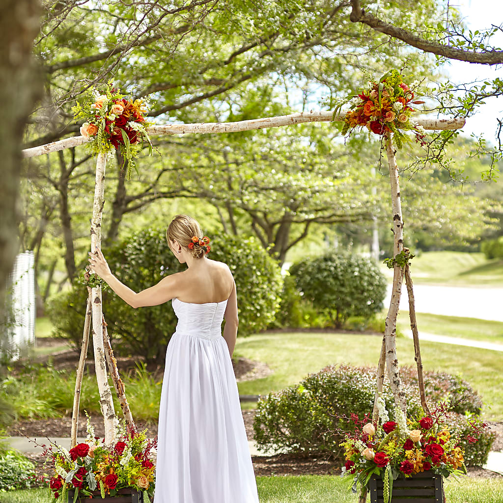 Arbor of Love Archway – TIGERLILY'S FLOWERS, Broken Arrow OK