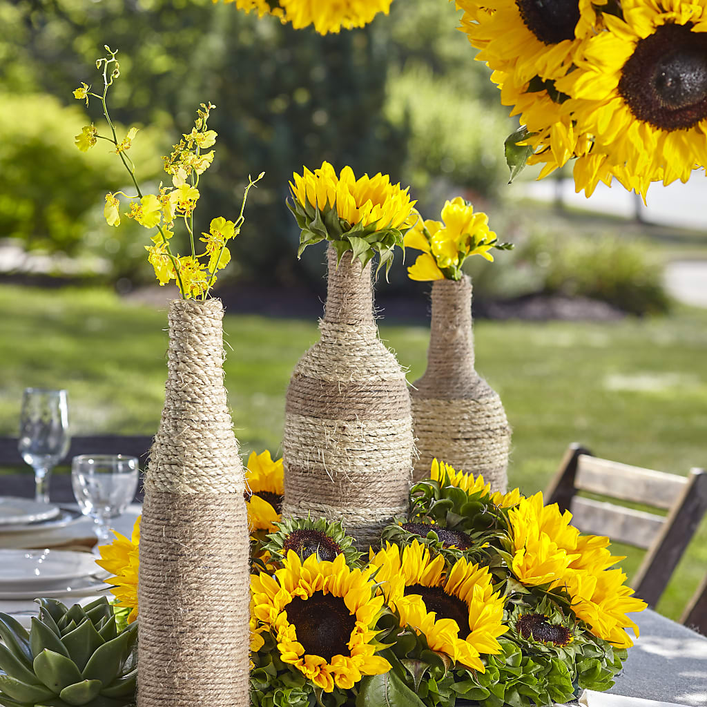 Sublime Garden Centerpiece – TIGERLILY'S FLOWERS, Broken Arrow OK