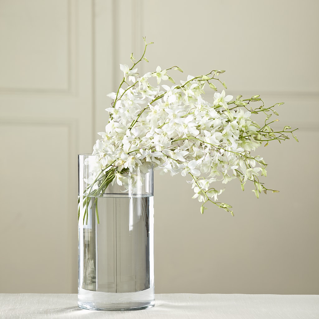 White Dendrobium Bouquet – TIGERLILY'S FLOWERS, Broken Arrow OK