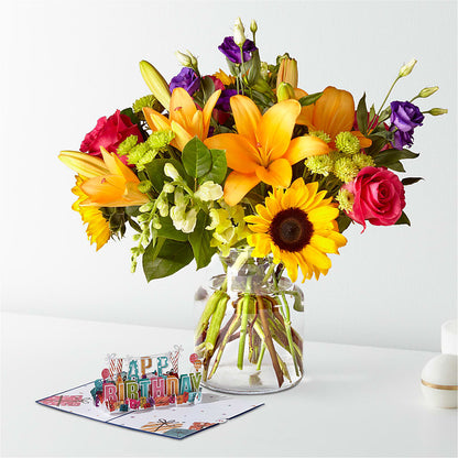 Best Day Bouquet & Lovepop® Birthday Pop-Up Card