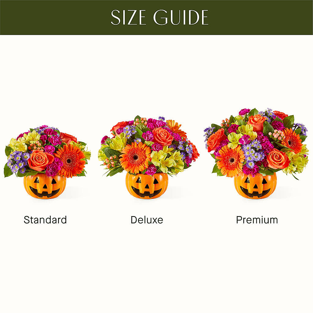 Tricks & Treats Pumpkin – TIGERLILY'S FLOWERS, Broken Arrow OK