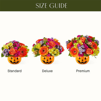 Tricks & Treats Pumpkin – TIGERLILY'S FLOWERS, Broken Arrow OK