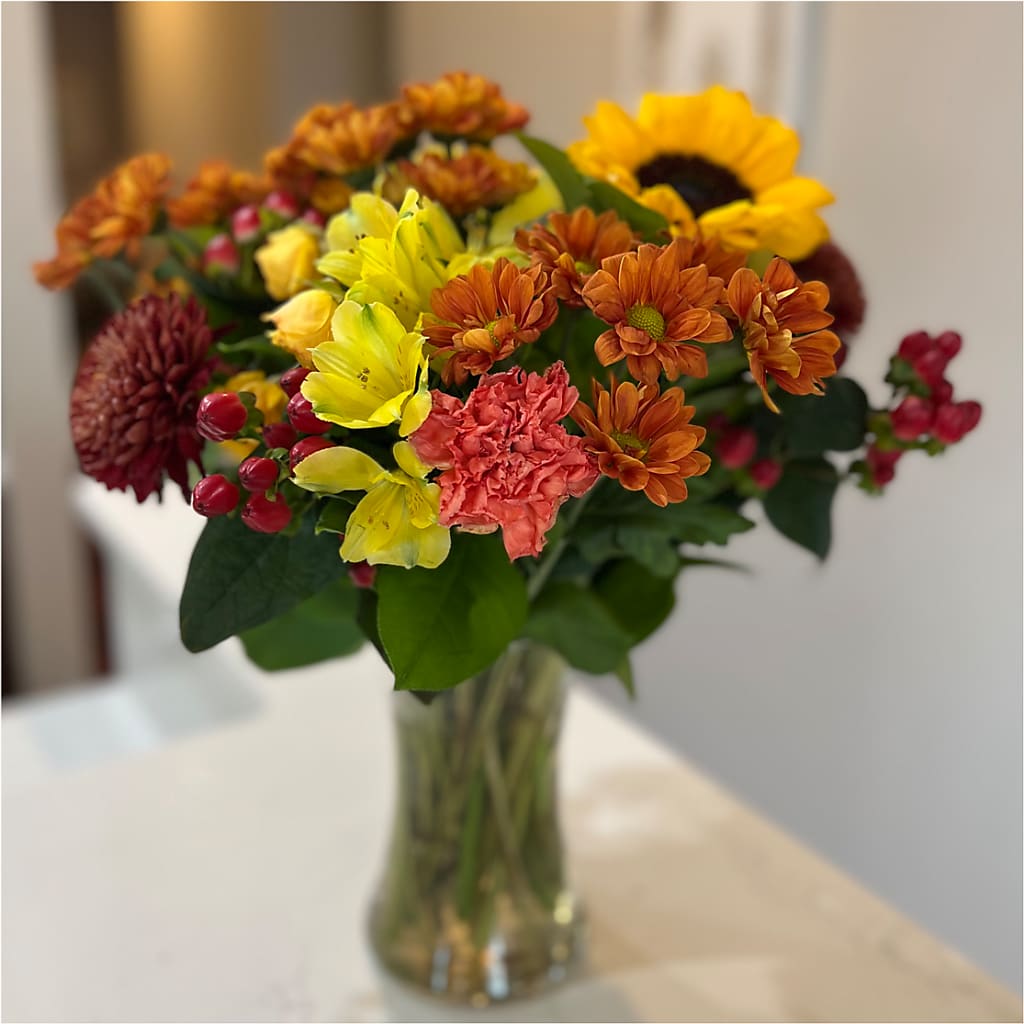 Fall Delight – A Florist Original – TIGERLILY'S FLOWERS, Broken Arrow OK
