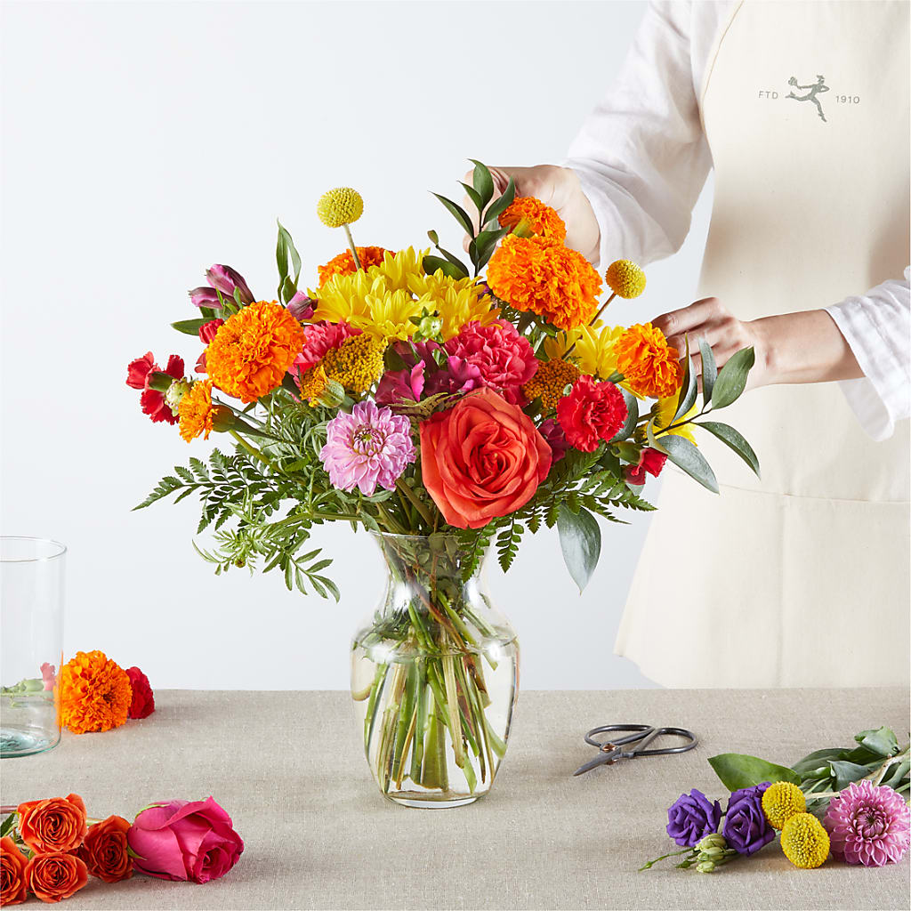 Feast of Color – A Florist Original – TIGERLILY'S FLOWERS, Broken Arrow OK