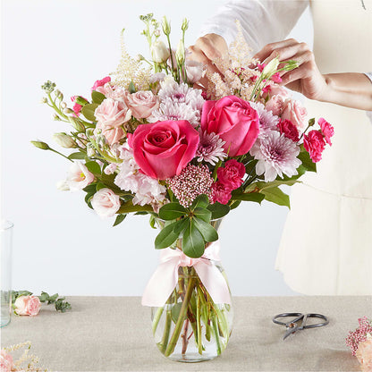 Pink Ribbon - A Florist Original – TIGERLILY'S FLOWERS, Broken Arrow OK